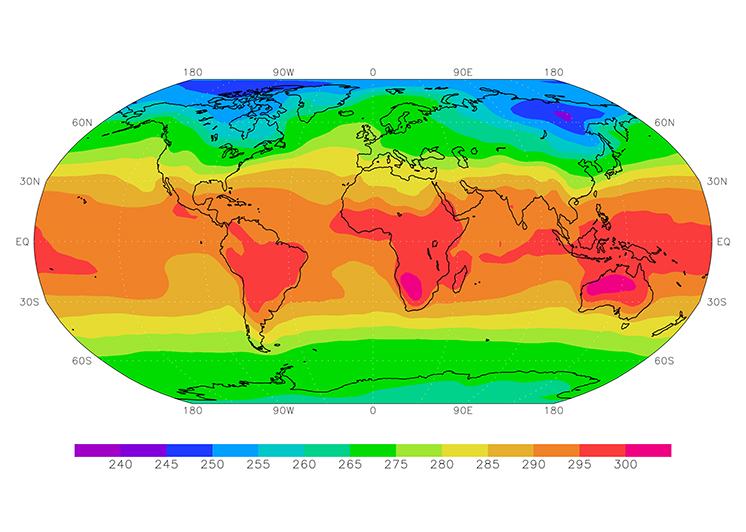Analyze atmospheric diagnostic values for mutual comparison