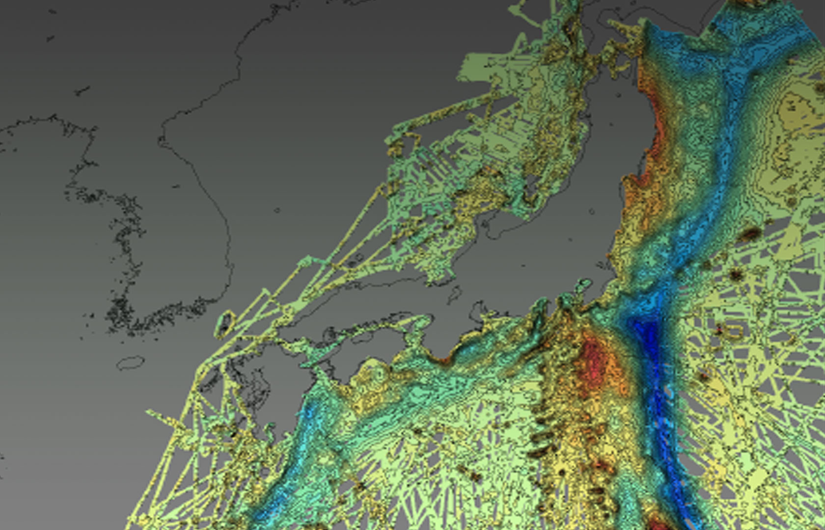 JAMSTEC船上重力計で取得された日本周辺海上重力データセット2024