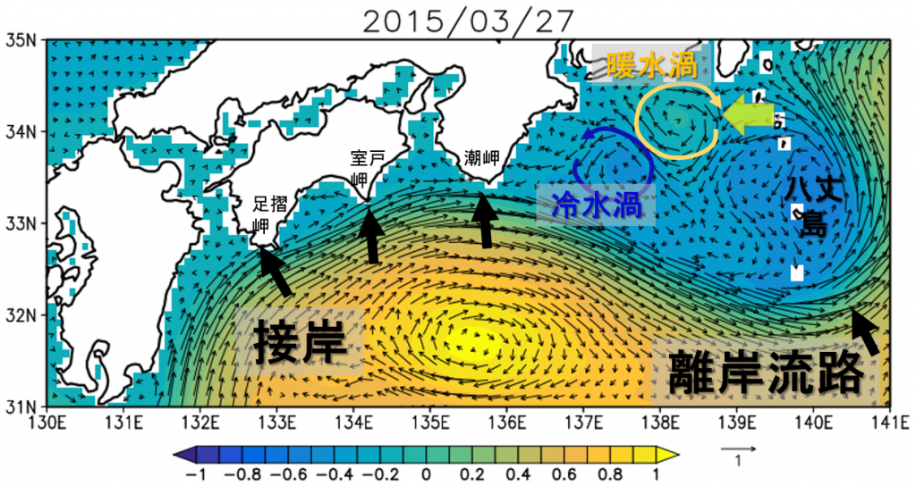 図2: 3月27日の予測値。