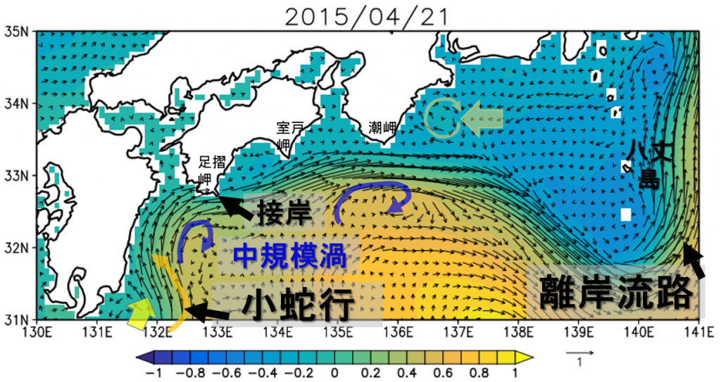 図3: 4月21日の予測値。