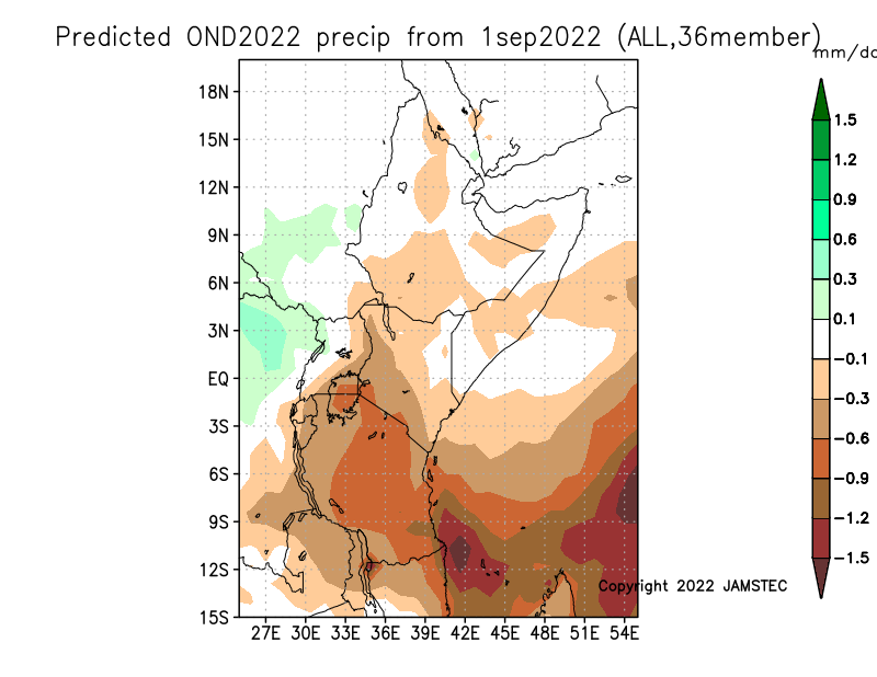 JAMSTEC Forecast - Precipitation