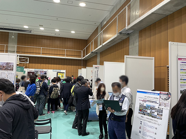 展示会場のようす