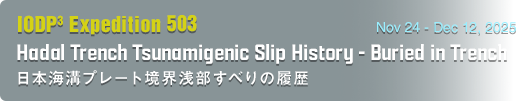 Impact of Petit-Spot Magmatism on Subduction Zone Seismicity and Global Geochemical Cycles 日本海溝プレート境界浅部すべりの履歴