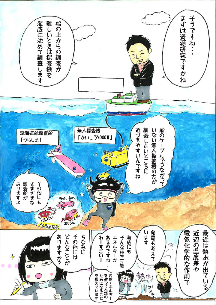 高橋あんずの「ちきゅう」レポート
