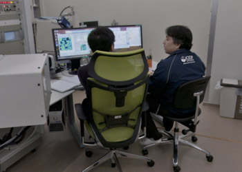 NanoSIMS Ion Imaging Lab.（NanoSIMS部屋）