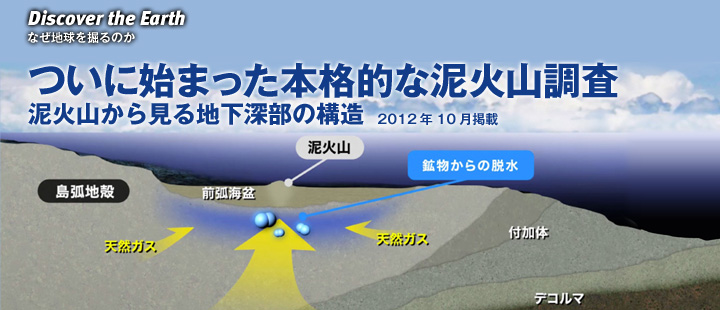 Discover the Earth:ついに始まった本格的な泥火山調査