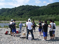 相模川河川敷にやってきました