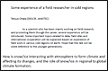 Some experience of a field researcher in cold regions (Dr. Tetsuo Ohata)