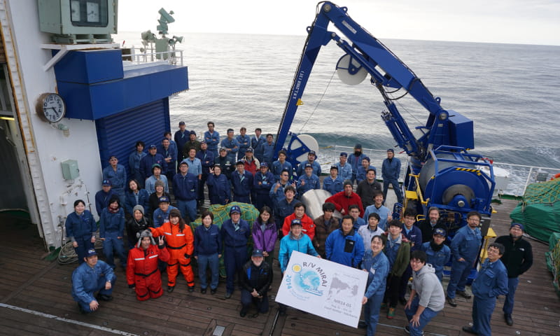 海洋地球研究船「みらい」北極航海(MR14-05)