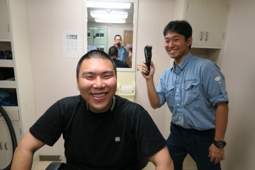 カット後