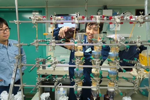 ラボの様子