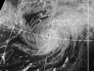 台風の参考写真