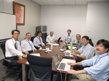 TEAMS機関代表者会議およびTEAMS幹事会の様子