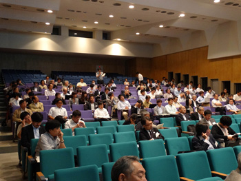 2013年度TEAMS全体会議会場のようす