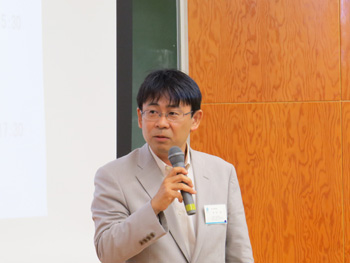 文部科学省研究開発局海洋地球課 清浦課長よりご挨拶を頂きました