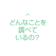 どんなことを調べているの？