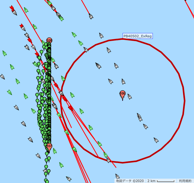 航跡図PhBuoy40502