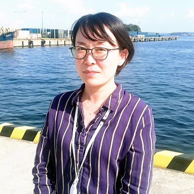 写真：JAMSTECで輝く女性