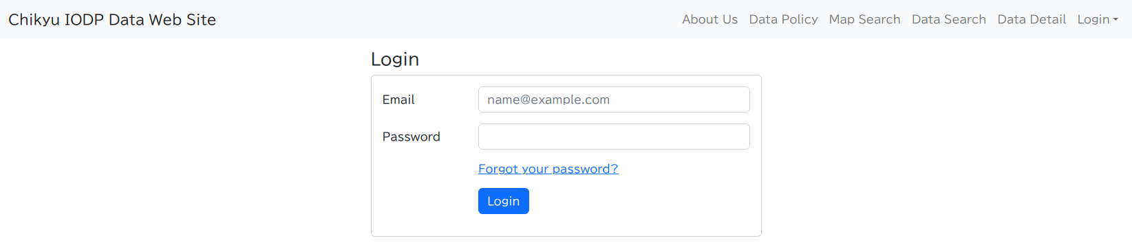Login Screen Overview