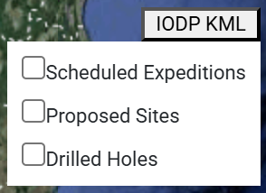Map Search Screen IODP KML
