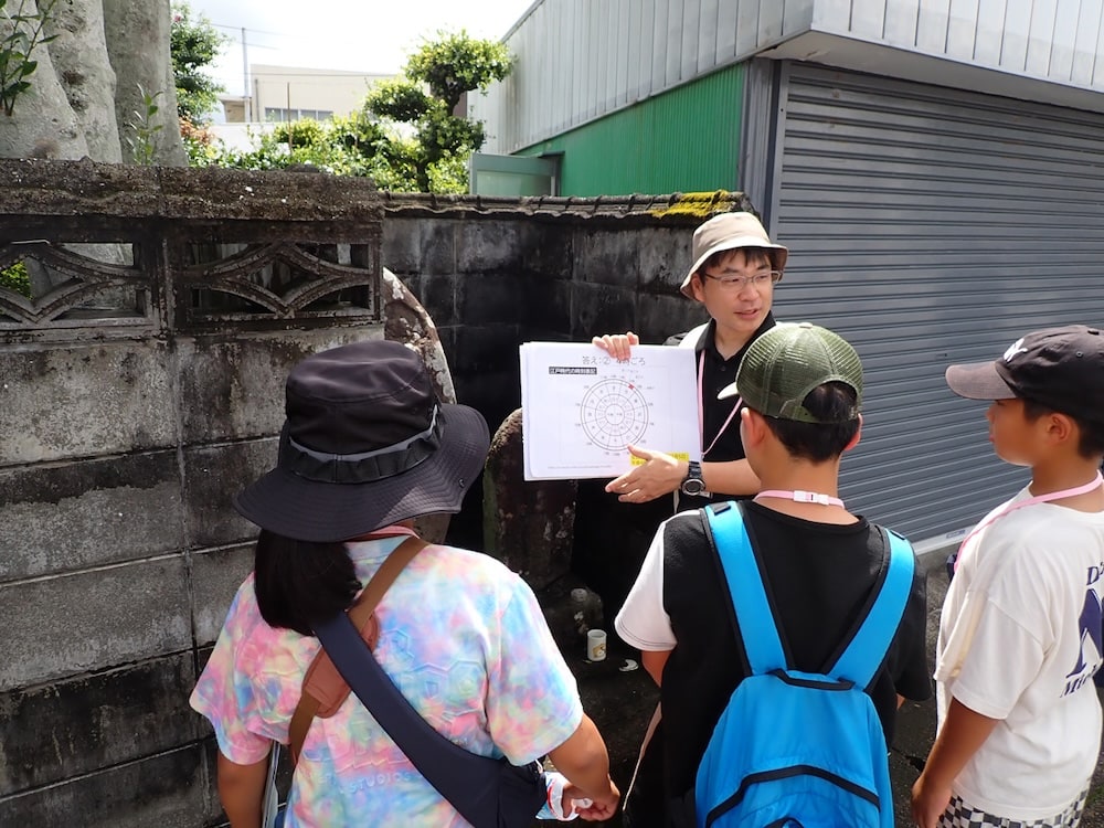 災害碑を参加者