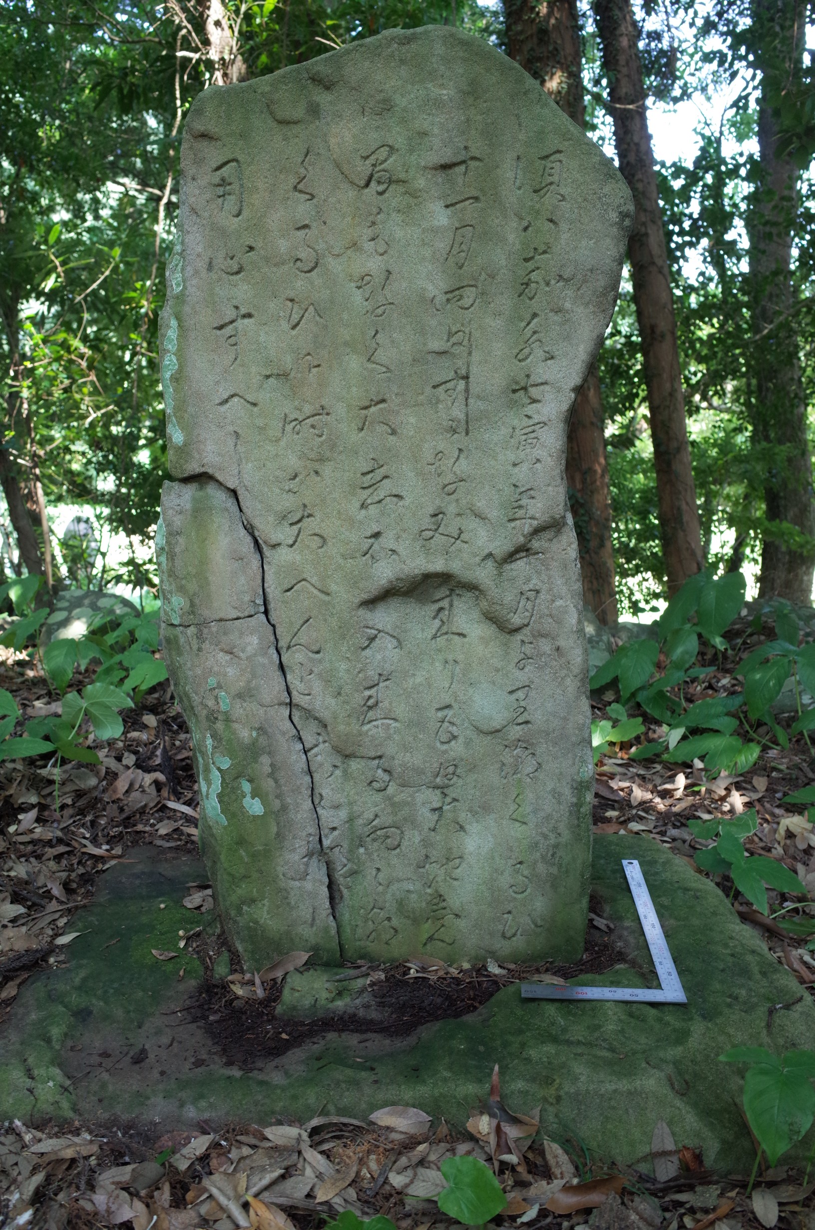 五味天満宮地震碑 サムネイル