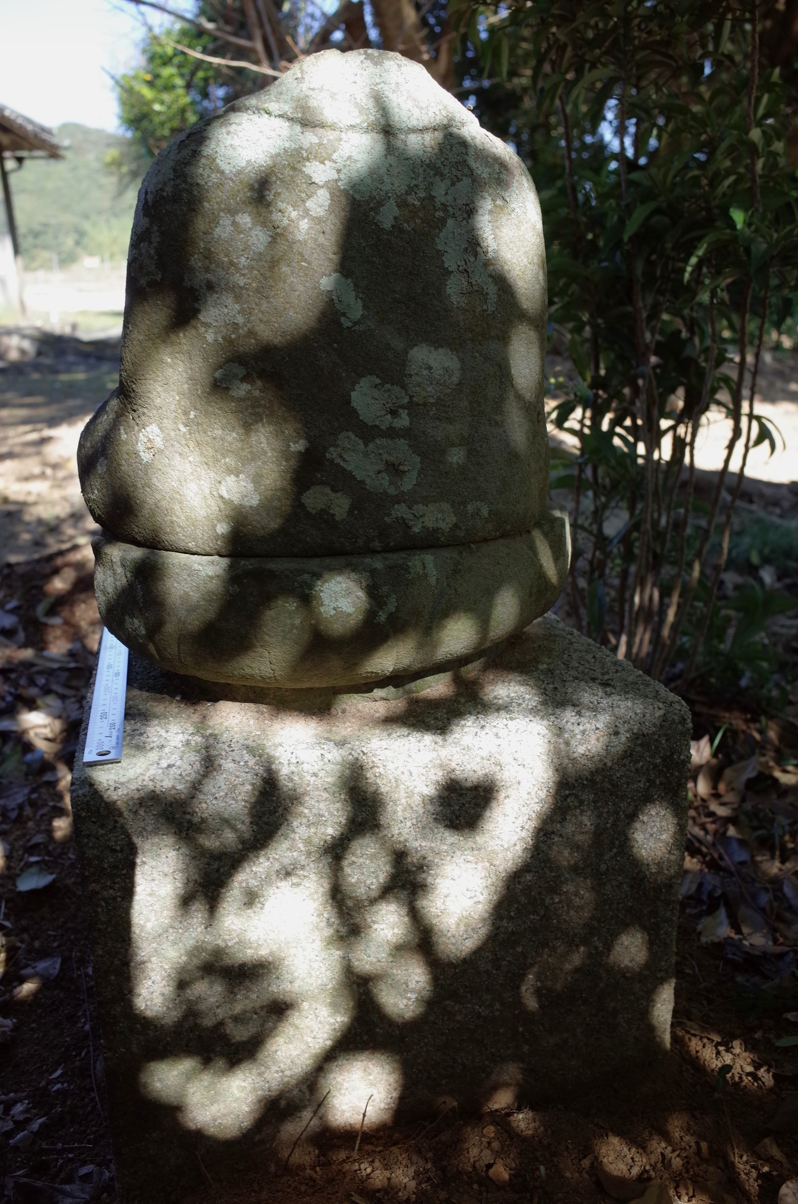 西山観音寺地蔵台座碑 画像2