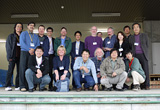IODPキュレーション会議が高知コアセンターにて開催されました。（保管庫前にて）