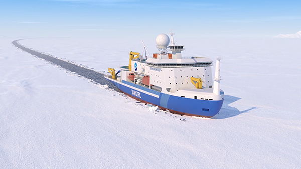 北極域研究船の建造のイメージ画像