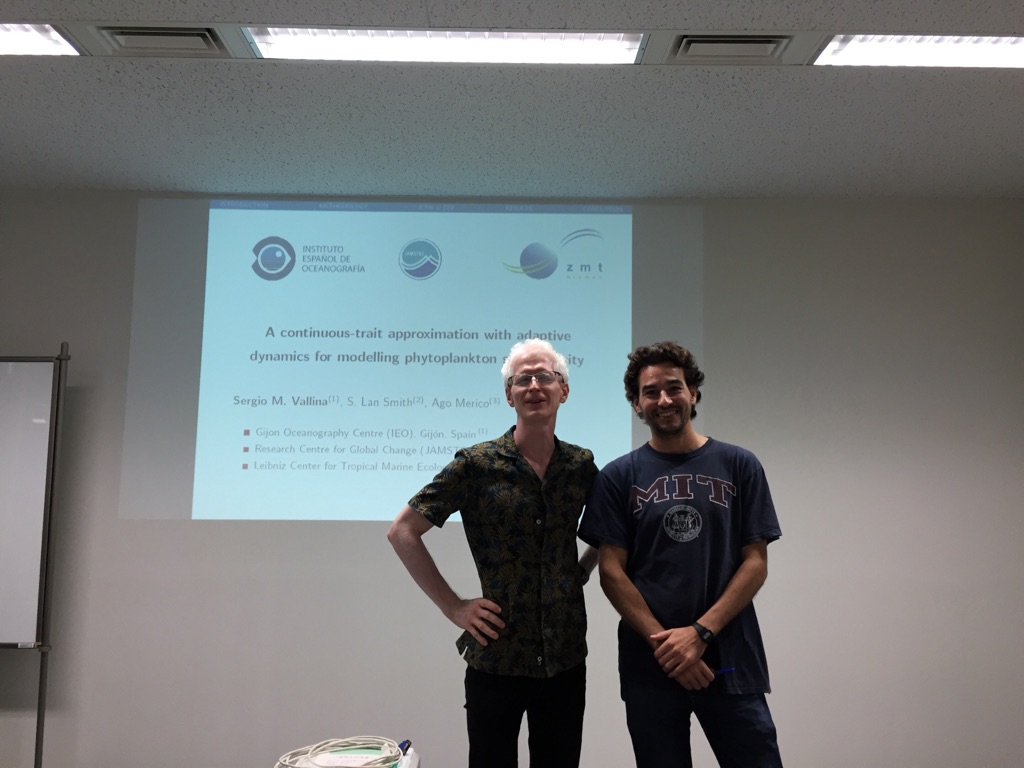 S. Lan Smith and Sergio Vallina (Gijon Oceanography Centre (IEO), Spanish Institute of Oceanography)