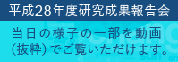 平成28年度研究成果報告会